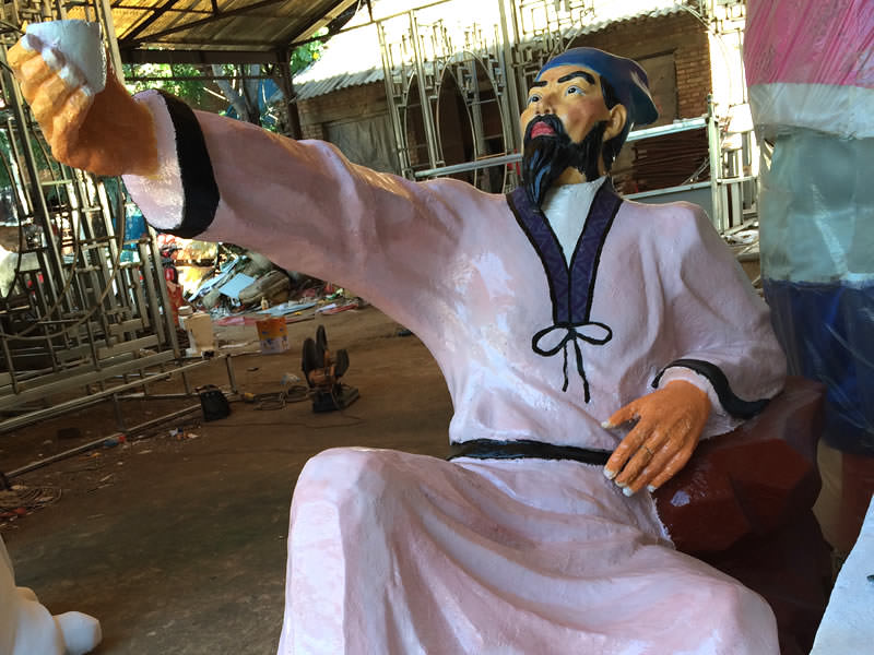 人物雕塑苏东坡