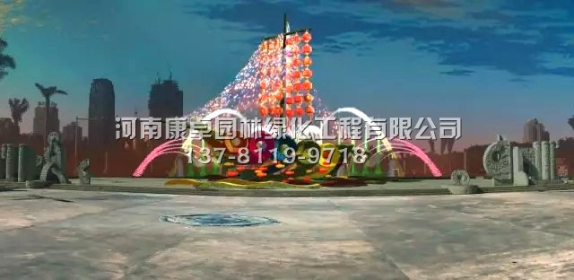 厦门立体花坛