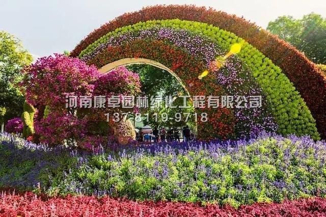 为什么立体花坛很受游客欢迎