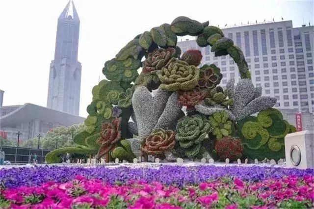 上海立体花坛